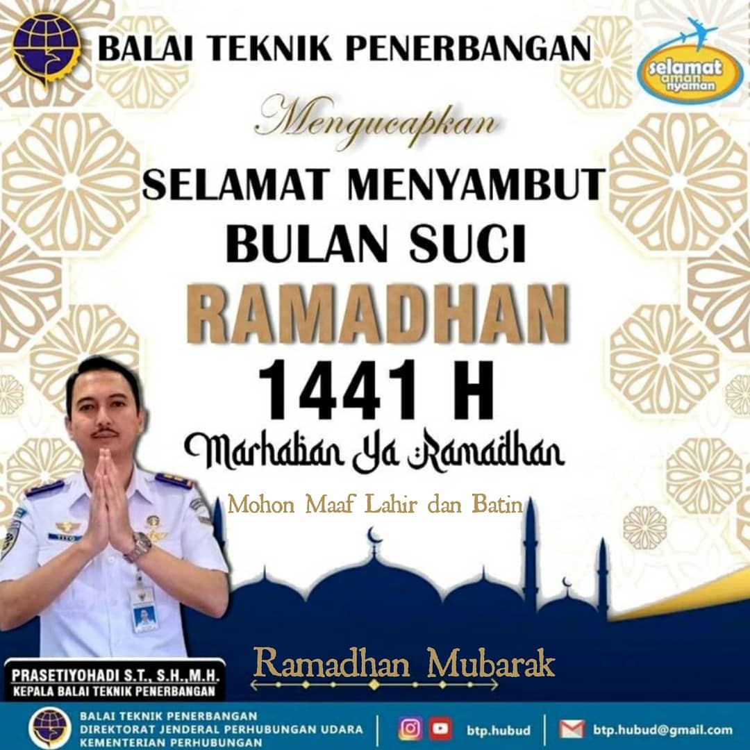 Selamat Menyambut Bulan Suci Ramadhan 1441 H